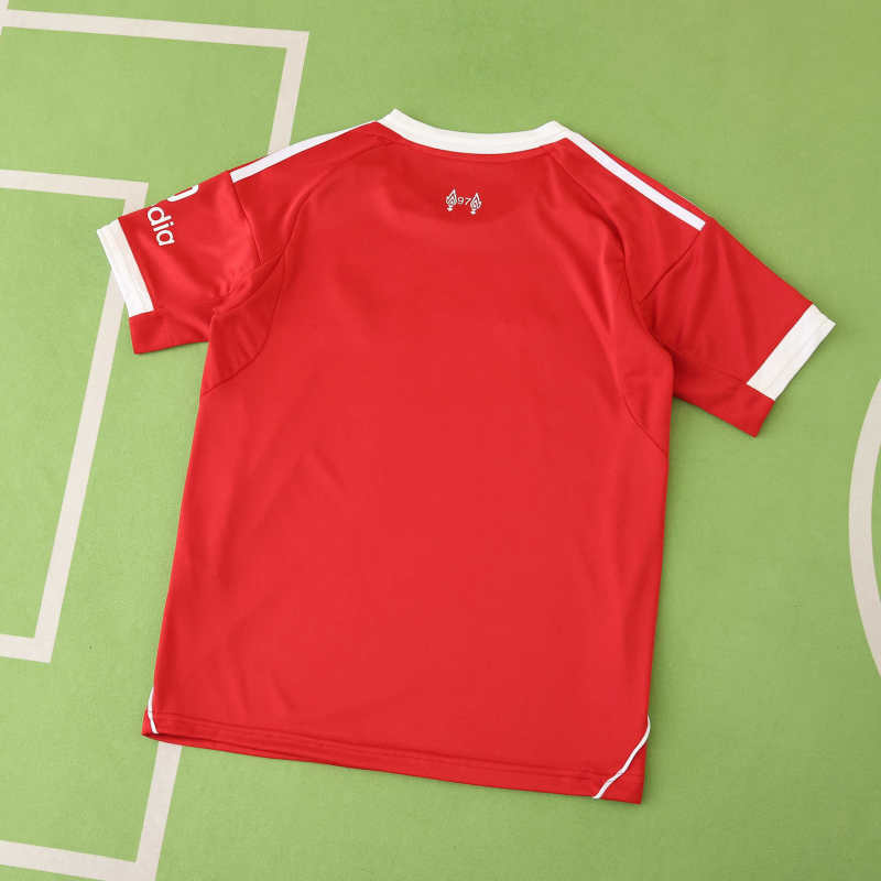 Kids Liverpool Home Kit 2025/26